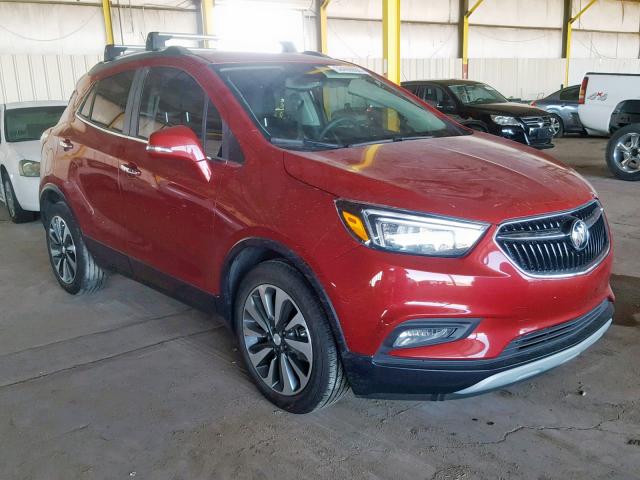 KL4CJBSB3JB533982 - 2018 BUICK ENCORE PRE BURGUNDY photo 1