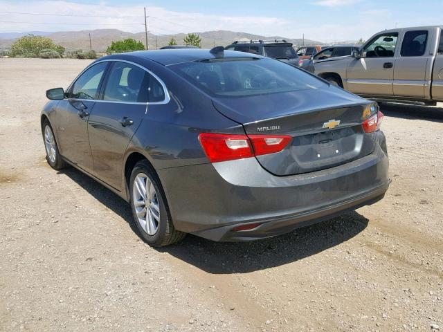 1G1ZJ5SU7HF132109 - 2017 CHEVROLET MALIBU HYB GRAY photo 3