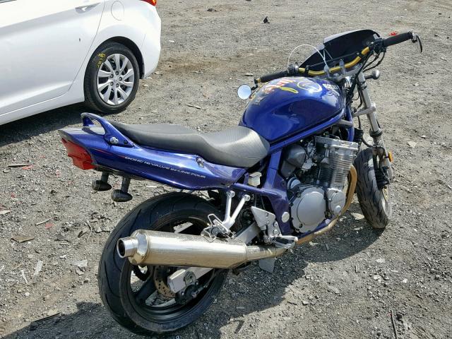 JS1GN7AA532100436 - 2003 SUZUKI GSF600 S BLUE photo 4