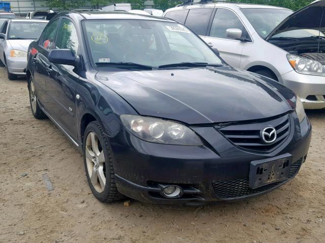 JM1BK324361509233 - 2006 MAZDA 3 S BLACK photo 1