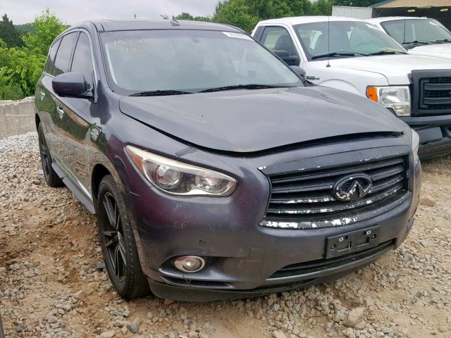 5N1AL0MN9DC321343 - 2013 INFINITI JX35 GRAY photo 1