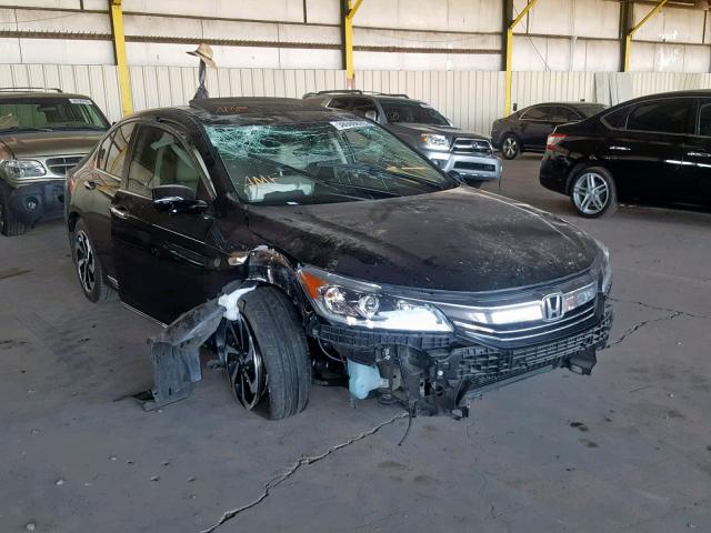 1HGCR2F87GA094637 - 2016 HONDA ACCORD EXL BLACK photo 1