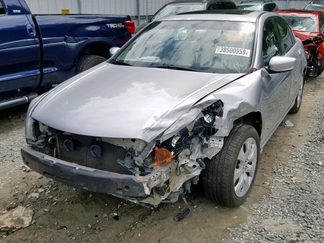 1HGCP26808A072664 - 2008 HONDA ACCORD EXL SILVER photo 2