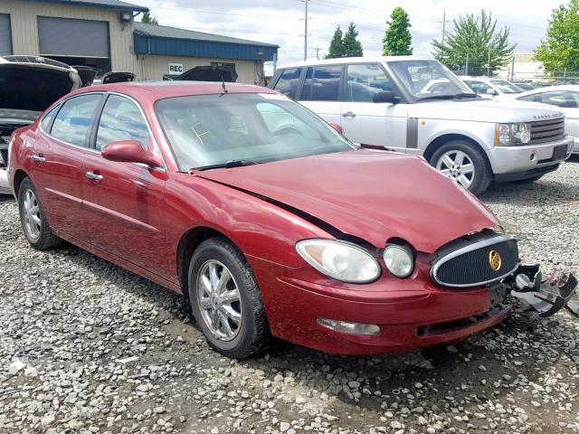 2G4WD562251293864 - 2005 BUICK LACROSSE C RED photo 1