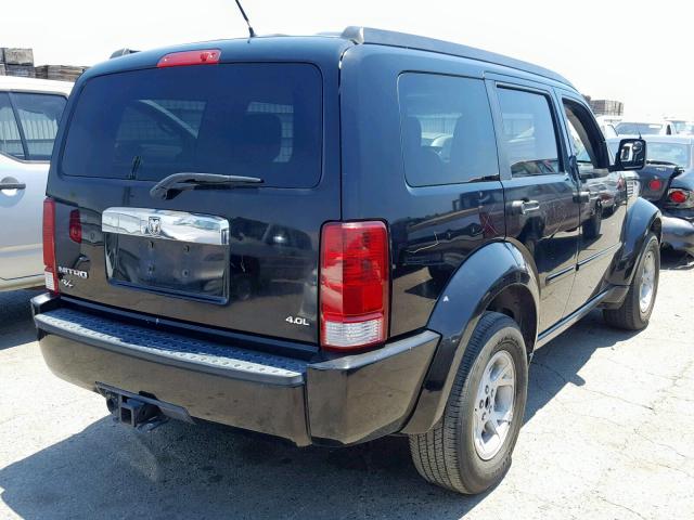 1D8GT58607W683242 - 2007 DODGE NITRO R/T BLACK photo 4