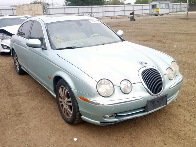 SAJEA01U93HM80339 - 2003 JAGUAR S-TYPE TEAL photo 1