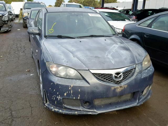 JM1BK324871625531 - 2007 MAZDA 3 S BLUE photo 9