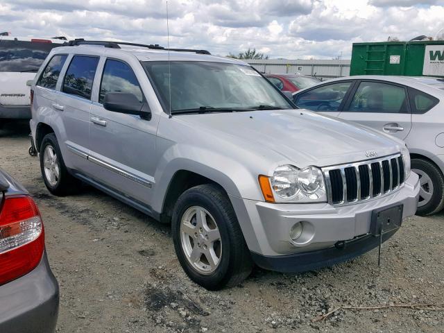 1J4HR58205C520419 - 2005 JEEP GRAND CHER SILVER photo 1