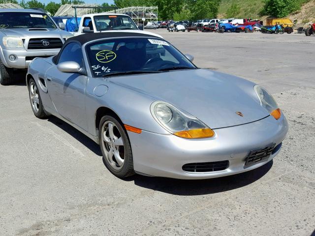 WP0CA29841U627101 - 2001 PORSCHE BOXSTER SILVER photo 1