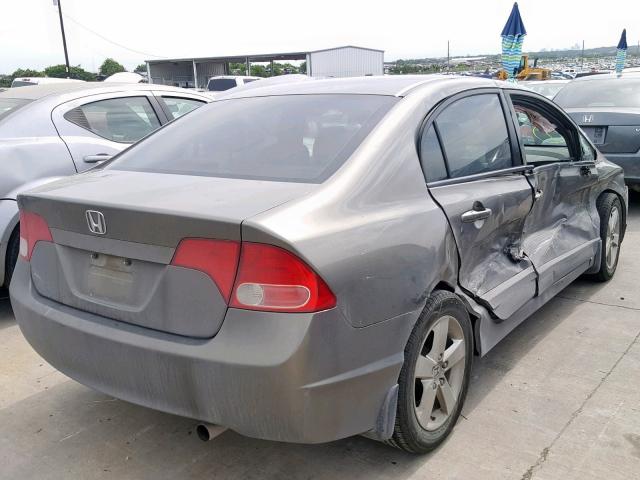 2HGFA16958H309622 - 2008 HONDA CIVIC EXL 灰色 照片 4