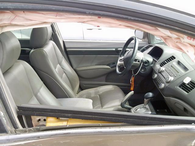 2HGFA16958H309622 - 2008 HONDA CIVIC EXL 灰色 照片 5