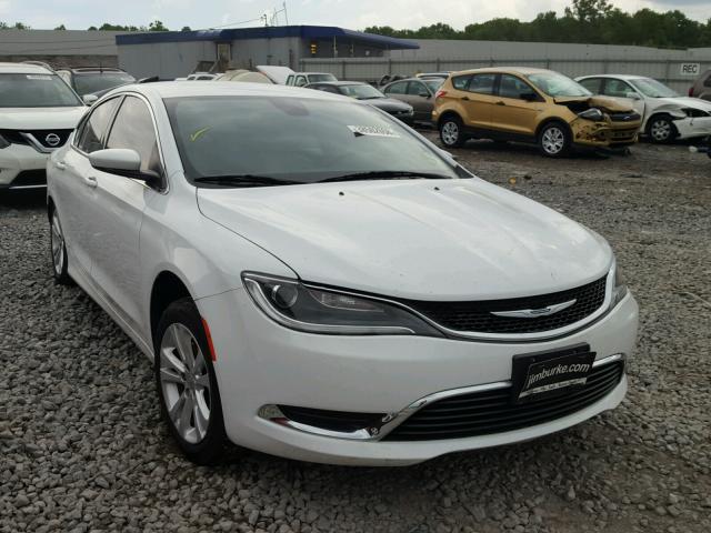 1C3CCCAB3FN742978 - 2015 CHRYSLER 200 LIMITE WHITE photo 1