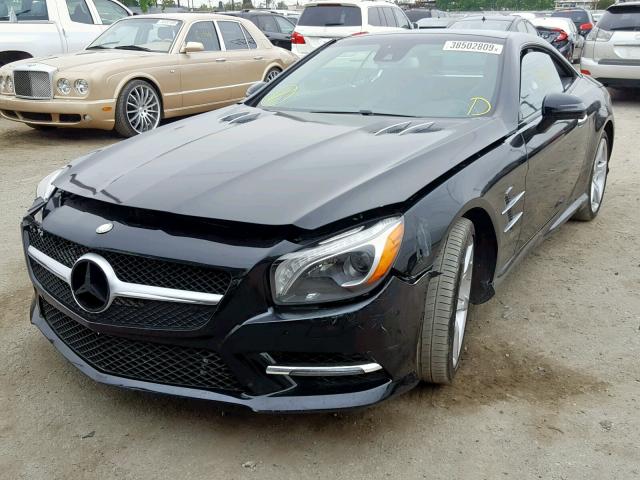 WDDJK7DA3FF033743 - 2015 MERCEDES-BENZ SL 550 BLACK photo 2