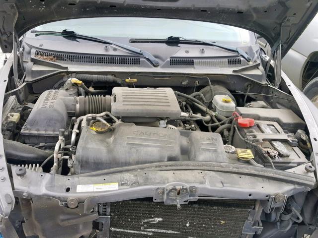 1B7GL42N92S676279 - 2002 DODGE DAKOTA SLT GRAY photo 7