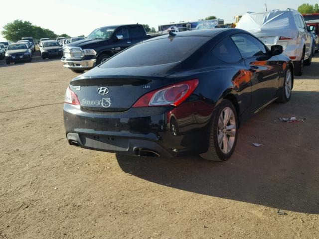 KMHHU6KH4BU045611 - 2011 HYUNDAI GENESIS CO BLACK photo 4