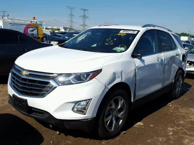 3GNAXVEV4JS577181 - 2018 CHEVROLET EQUINOX PR WHITE photo 2