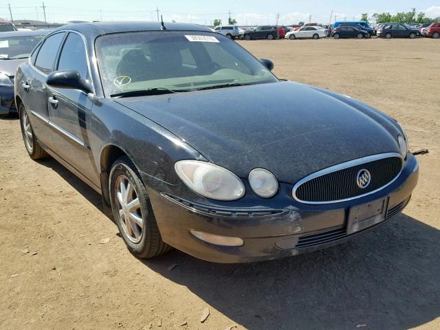 2G4WD562551278937 - 2005 BUICK LACROSSE C BLACK photo 1