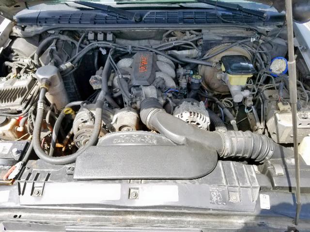 1GNDT13W7SK248307 - 1995 CHEVROLET BLAZER SILVER photo 7