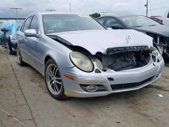 WDBUF56X37B058831 - 2007 MERCEDES-BENZ E 350 SILVER photo 1