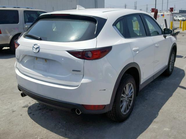 JM3KFABM3J1475464 - 2018 MAZDA CX-5 SPORT WHITE photo 4