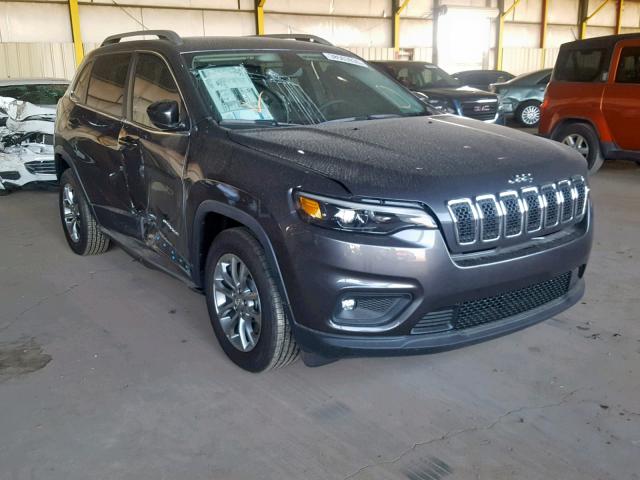 1C4PJLLB2KD357914 - 2019 JEEP CHEROKEE L GRAY photo 1