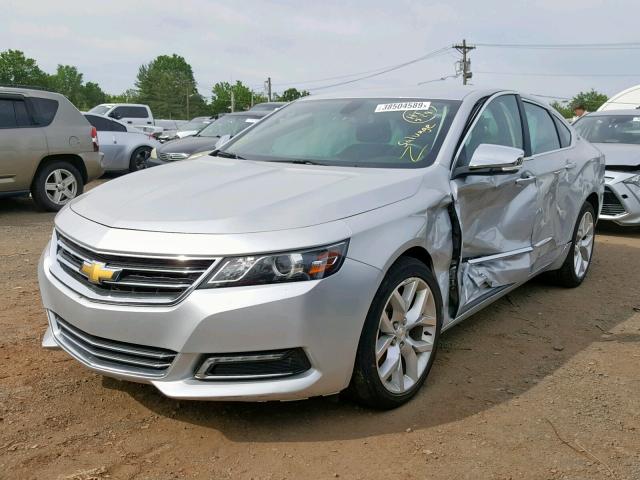 2G1125S36J9154005 - 2018 CHEVROLET IMPALA PRE SILVER photo 2