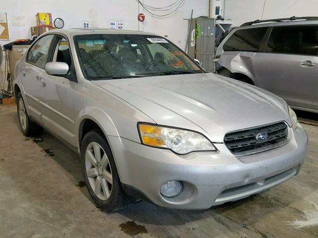 4S4BL62C077215062 - 2007 SUBARU LEGACY OUT SILVER photo 1