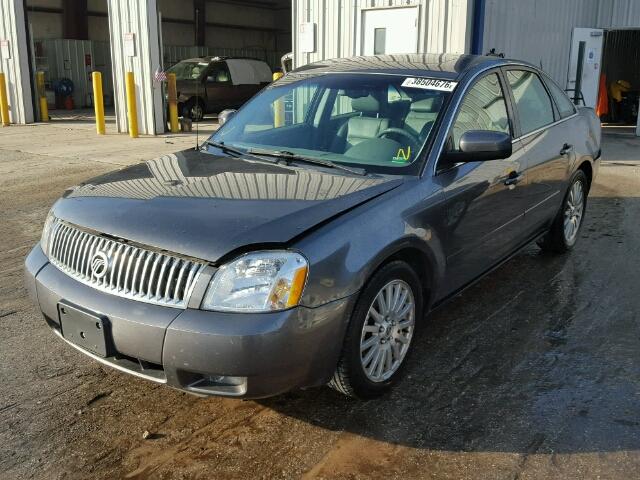 1MEHM42195G622176 - 2005 MERCURY MONTEGO PR GRAY photo 2