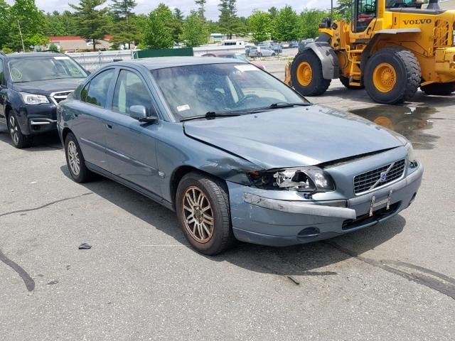 YV1RS64A442363221 - 2004 VOLVO S60 TEAL photo 1