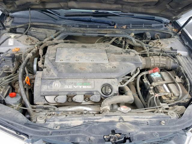 19UUA566X2A058042 - 2002 ACURA 3.2 TL GRAY photo 7