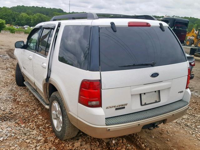 1FMZU64K75UA66938 - 2005 FORD EXPLORER E WHITE photo 3