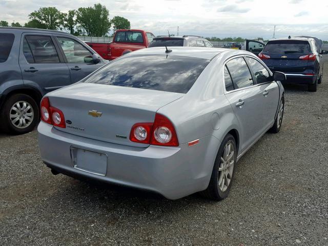 1G1ZE5EU0BF371430 - 2011 CHEVROLET MALIBU LTZ 银色 照片 4