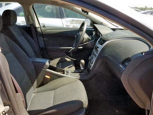 1G1ZH57B094273166 - 2009 CHEVROLET MALIBU 1LT GRAY photo 5