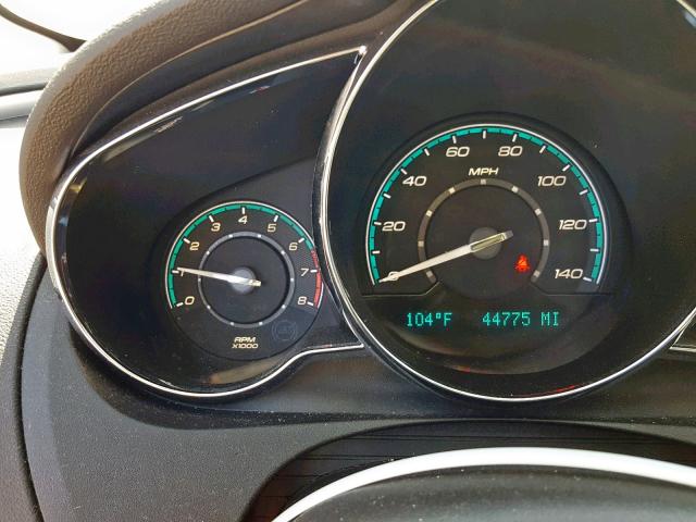 1G1ZH57B094273166 - 2009 CHEVROLET MALIBU 1LT GRAY photo 8