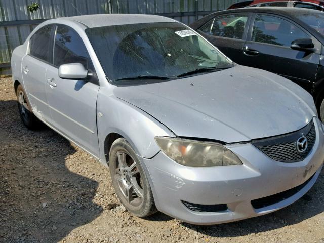 JM1BK12F761513484 - 2006 MAZDA 3 I SILVER photo 1