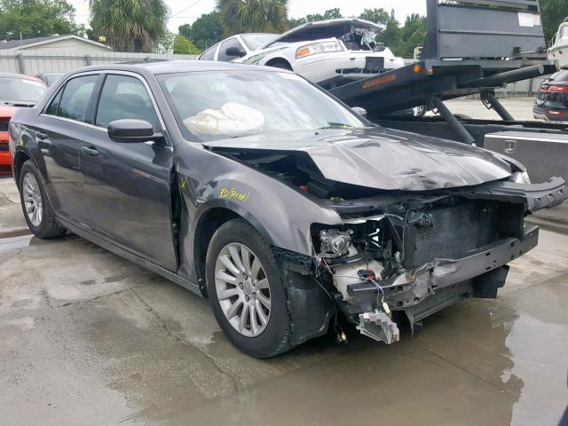 2C3CCAAG0DH557728 - 2013 CHRYSLER 300 GRAY photo 1