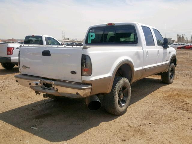 1FTSW31P83EB49669 - 2003 FORD F350 SRW S WHITE photo 4