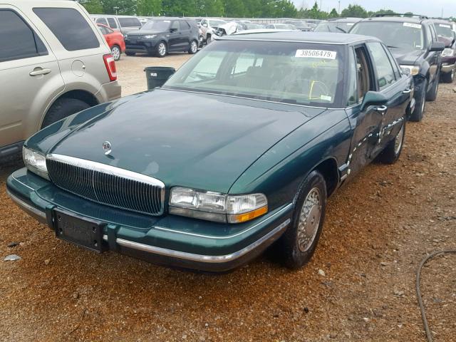 1G4CW52K1SH661950 - 1995 BUICK PARK AVENU GREEN photo 2