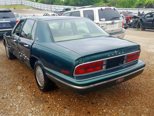 1G4CW52K1SH661950 - 1995 BUICK PARK AVENU GREEN photo 3