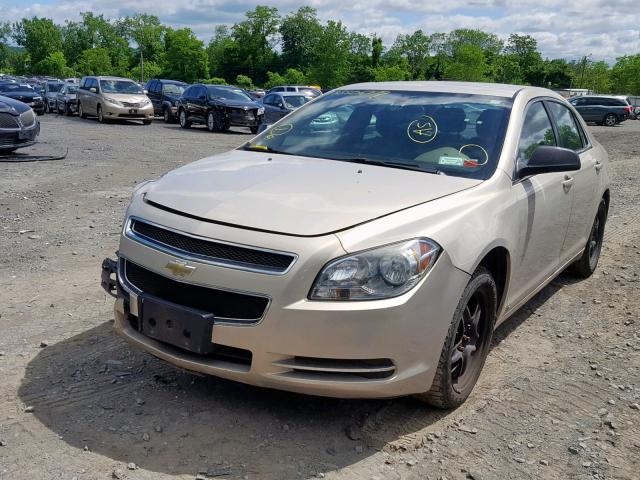 1G1ZG57B59F243278 - 2009 CHEVROLET MALIBU LS TAN photo 2