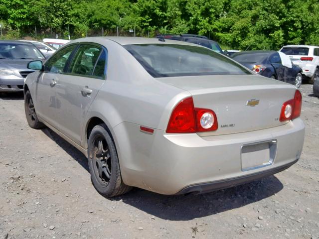 1G1ZG57B59F243278 - 2009 CHEVROLET MALIBU LS TAN photo 3