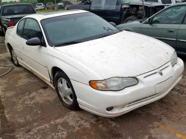 2G1WX12K539427557 - 2003 CHEVROLET MONTE CARL WHITE photo 1