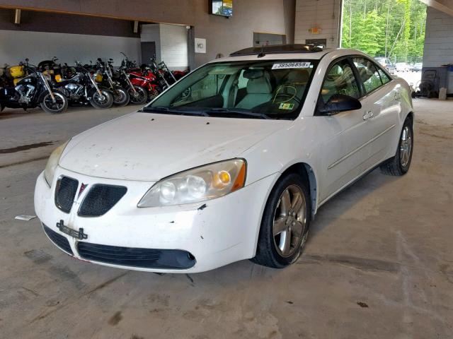 1G2ZH548554150283 - 2005 PONTIAC G6 GT WHITE photo 2