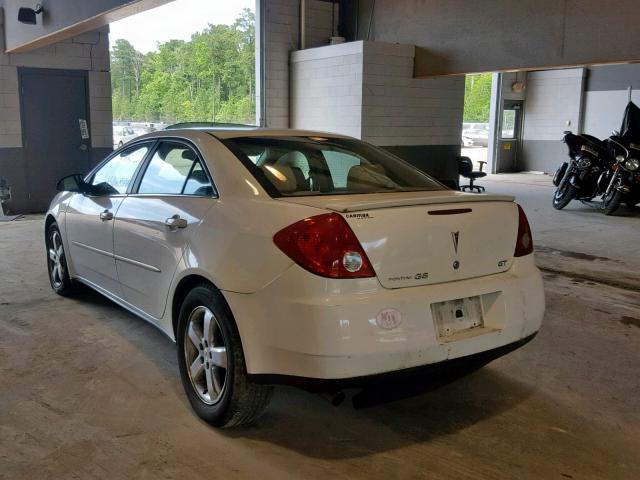 1G2ZH548554150283 - 2005 PONTIAC G6 GT WHITE photo 3