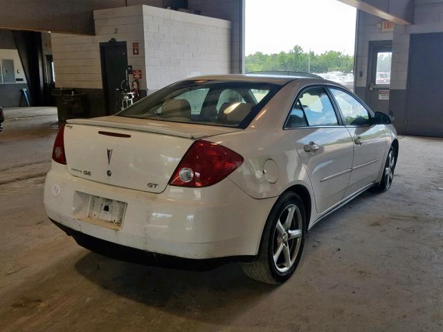 1G2ZH548554150283 - 2005 PONTIAC G6 GT WHITE photo 4