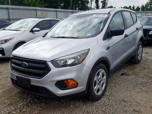 1FMCU0F72JUA54914 - 2018 FORD ESCAPE S SILVER photo 2