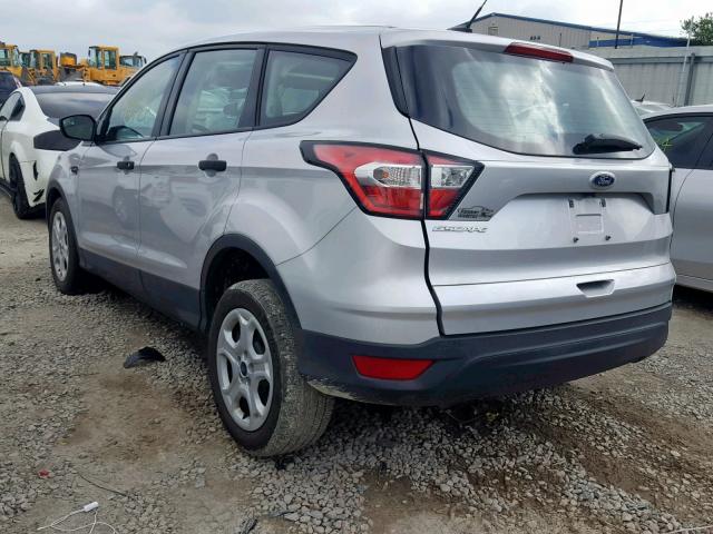 1FMCU0F72JUA54914 - 2018 FORD ESCAPE S SILVER photo 3