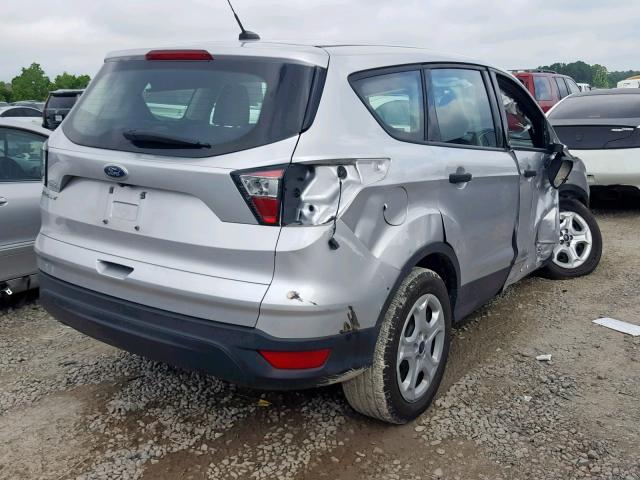 1FMCU0F72JUA54914 - 2018 FORD ESCAPE S SILVER photo 4