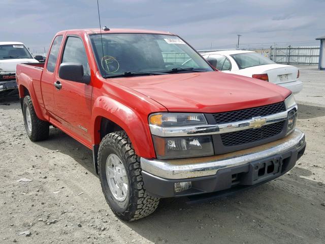 1GCDT196658127401 - 2005 CHEVROLET COLORADO RED photo 1