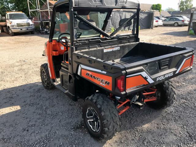 4XAUH9EA5DB618996 - 2013 POLARIS RANGER 900 ORANGE photo 4